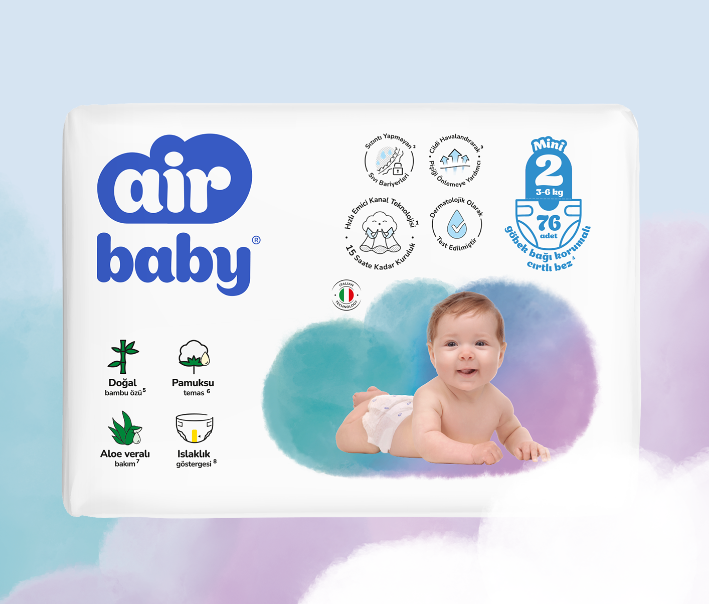 Air Baby Jumbo 2 Numara Mini