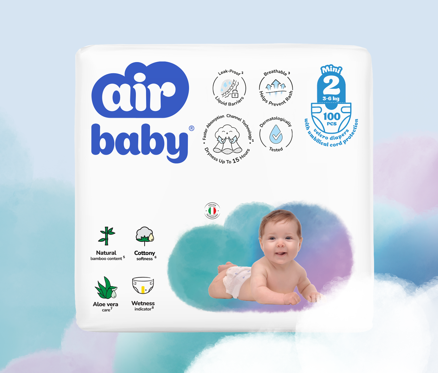 Air Baby Mega 2 Number Mini