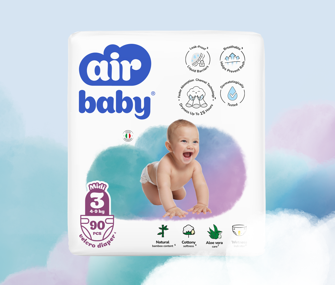 Air Baby Mega Size 3 Midi