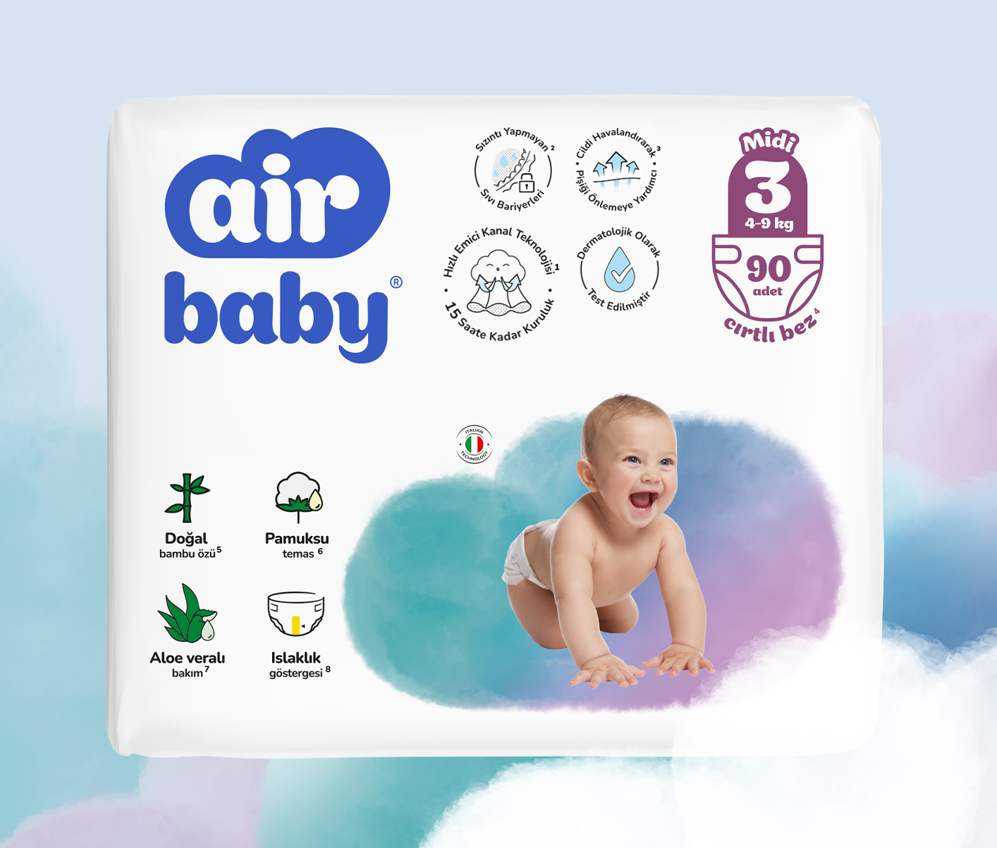 Air Baby Mega 3 Numara Midi