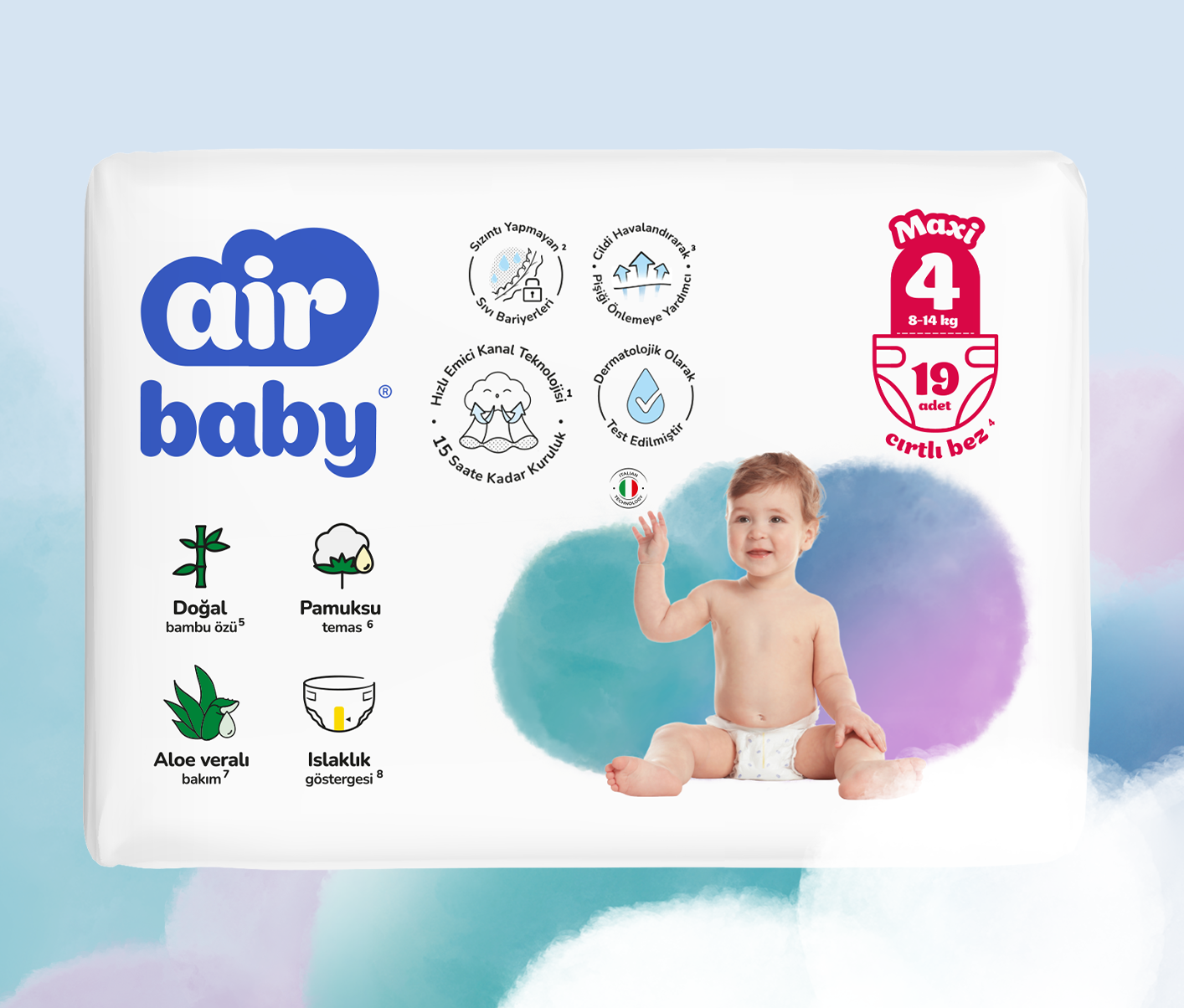 Air Baby Standart 4 Numara Maxi