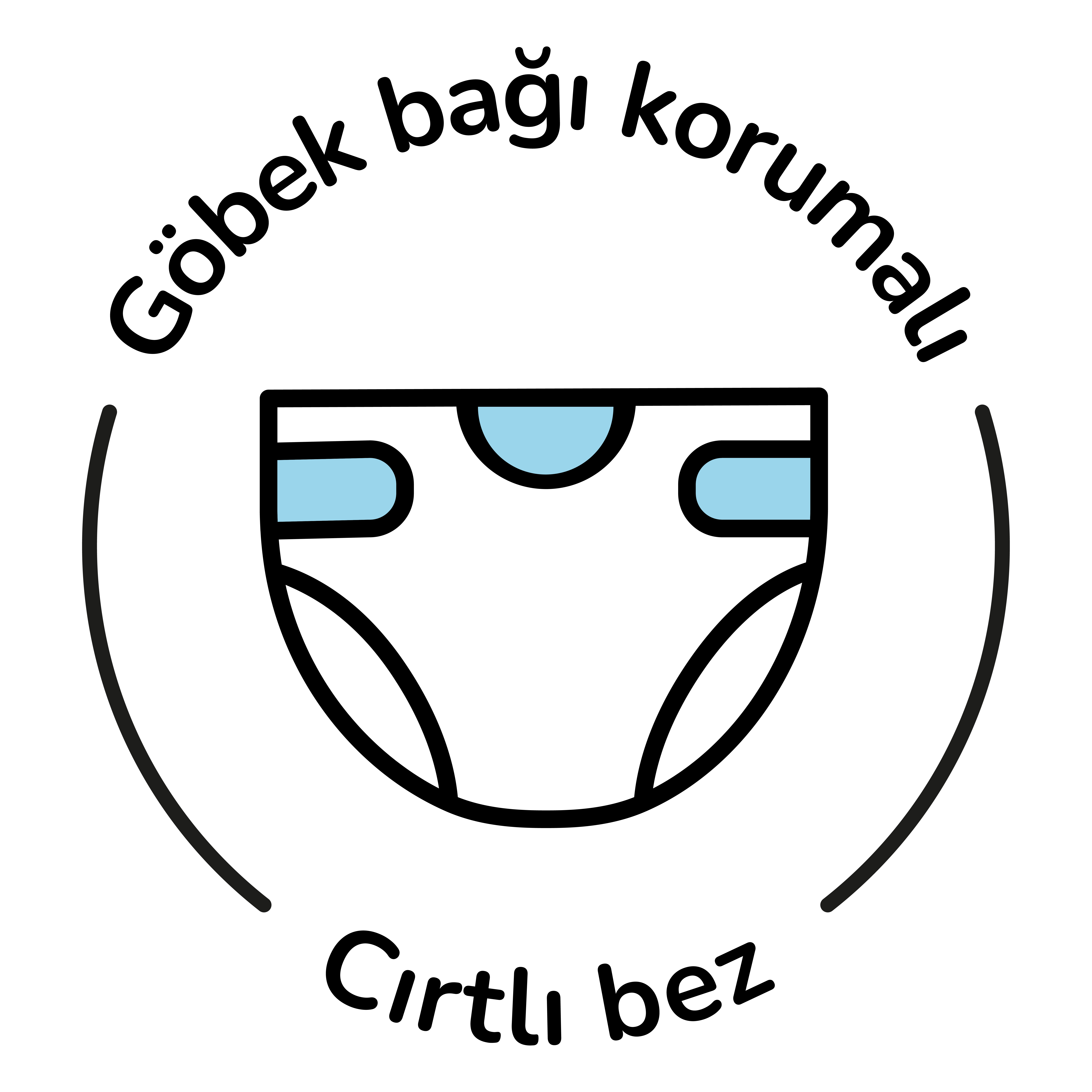 Göbek bağı oyuntusu kadar özenli…
Göbek çevresini tahriş etmeyen özel
kesimiyle bebeğinizin ilk gü